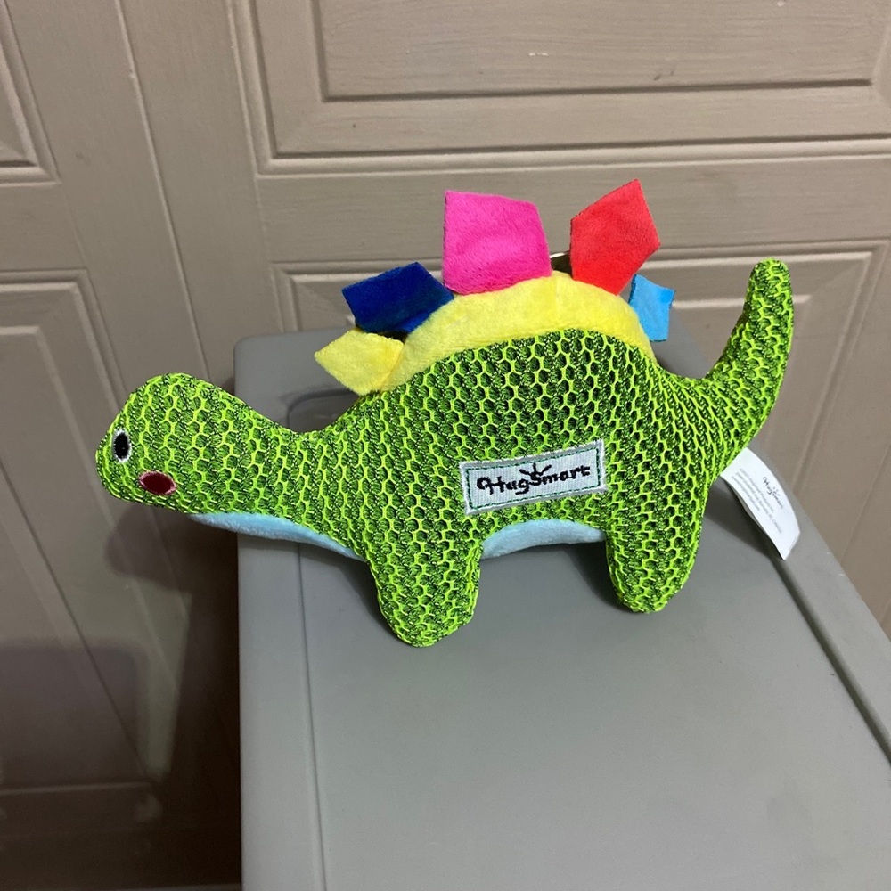 - Brand New Hug Smart Fuzzy FriendZ Dinosaur With Squeaker.